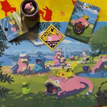 포켓몬 센터 카가와 로고 핀즈 야돈의 우물, 스티커, 파일 세트