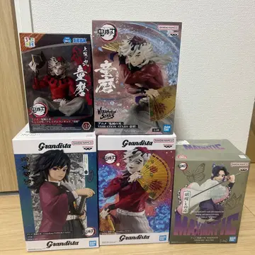 귀멸의 칼날 피규어 세트 도우마, 코쵸우 시노부, 토미오카 기유