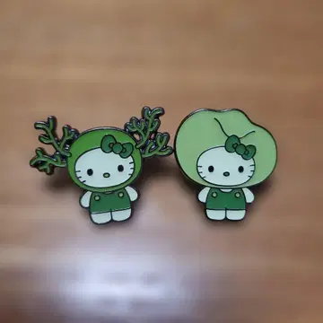 오사카 만박 일본관 모키티 핀 배지 2세트