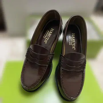 [ HARUTA ] 하루타 로퍼 브라운 22.5