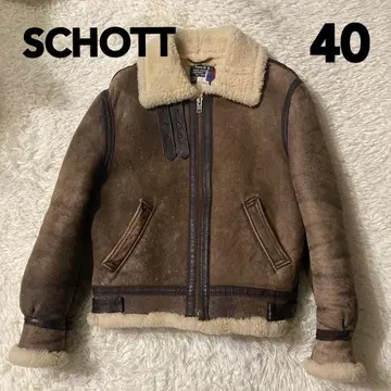 SCHOTT TYPE B-3 플라이트 자켓 40