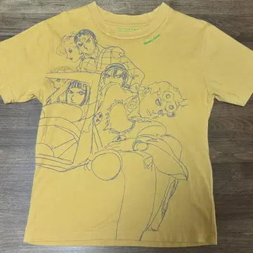 죠죠의 기묘한 모험 5부 아라키 히로히코 원화전 한정판 T셔츠