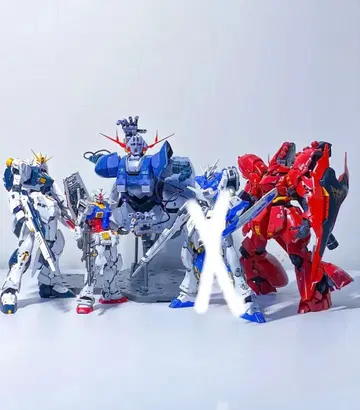[ 도색 완료 RG 건담 프라모델 ] 4세트