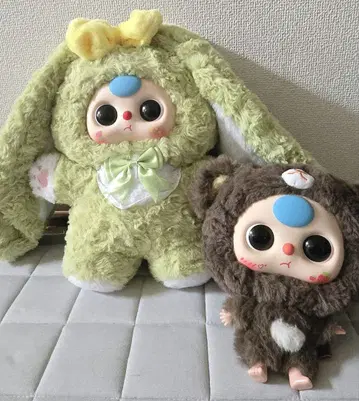 babythree 봉제 인형 2개 세트