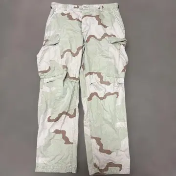 90s COASTAL INDUSTRIES 데저트 카모 카고 팬츠 실물