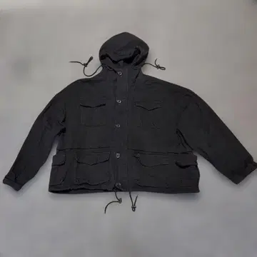 archive 크롭 택티컬 후드티 덕 밀리터리 그런지