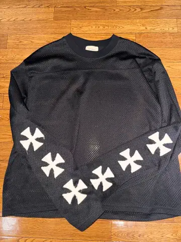 ASKYURSELF 메쉬 롱 T