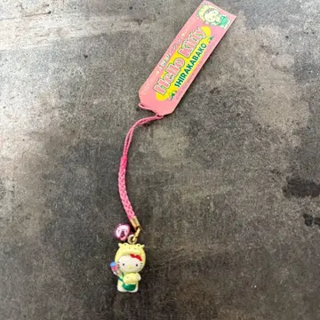 헬로키티 지역 한정 스트랩 시라카바코 버전