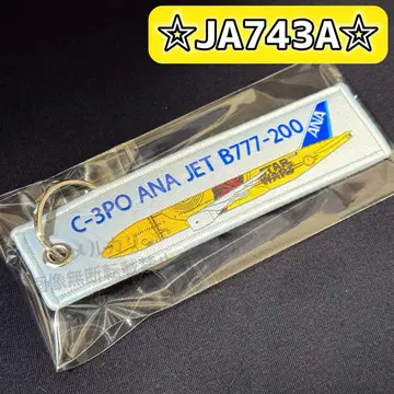 ANA JA743A 플라이트 택 특별 도색 C-3PO 스타 워즈 B777