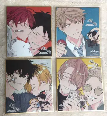 기븐전 ENCORE 입장 혜택 새로 쓴 미니 색지 4종 컴플리트