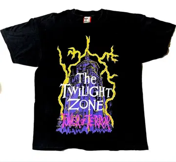 USA/XL 90s 빈티지 디즈니 타워 오브 테러 T셔츠