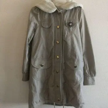 프랑슈리페 모코모코 옷깃 모즈 코트 M