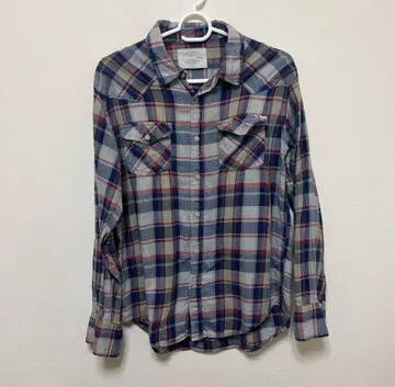 ungrid 체크 셔츠