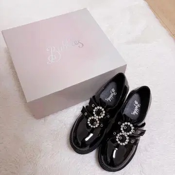 버블스 더블 백 통굽 신발