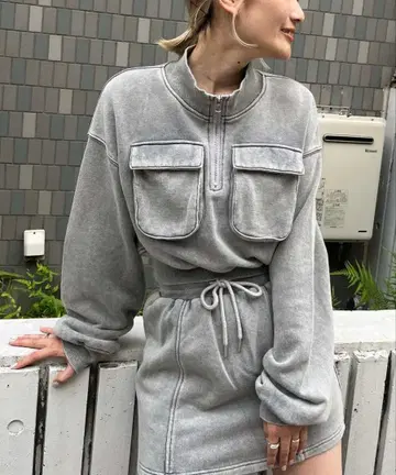 SPIRALGIRL 맨투맨 셋업