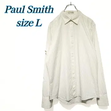 Paul Smith 스트라이프 셔츠 아이보리 L
