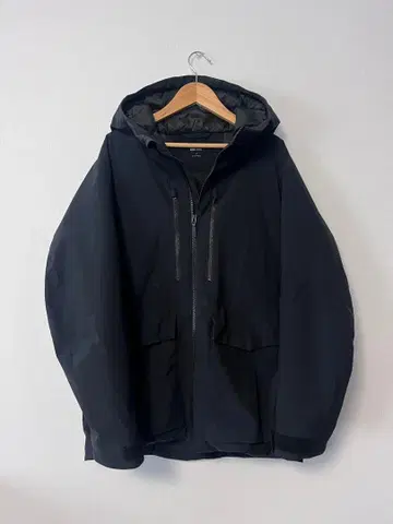 UNIQLO 하이브리드 다운 아우터 블랙 S 중고