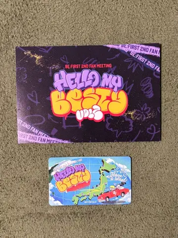 BE:FIRST 팬미팅 카드&스티커