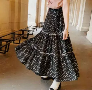 treaturself 트리트유어셀프 도트 캉캉 스커트