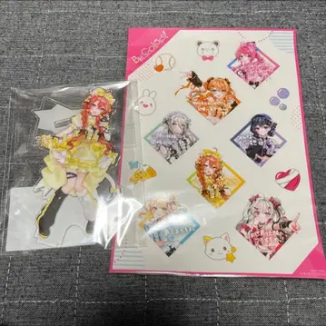 By Colors! 혜택 아크릴 스탠드 시시도 아카리 스티커