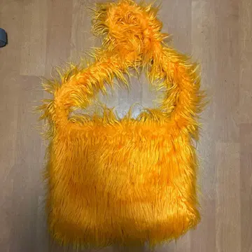 오렌지 퍼 백 y2k