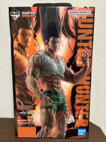 아크릴 받침대 포함 헌터헌터 제일복권 라스트 원 곤 씨 개봉 완료