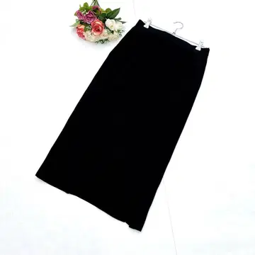 새상품급 도쿄스타일 데리스스포츠 (13/L) 롱타이트 스커트 I라인 블랙