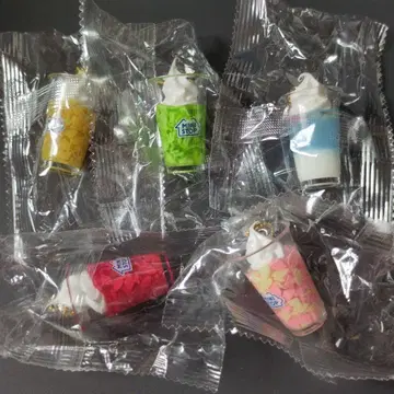 하로하로 미니스톱 캡슐 토이 5개 컴프 세트