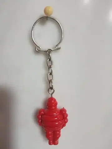 비바면 인형 키링 빨간색