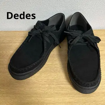 미사용급 Dedes 경량 로우컷 모카신 모크 슈즈 사이즈 42 통굽