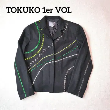 TOKUKO 1er VOL 토쿠코 프리미어 볼 울 자켓 털실 자수