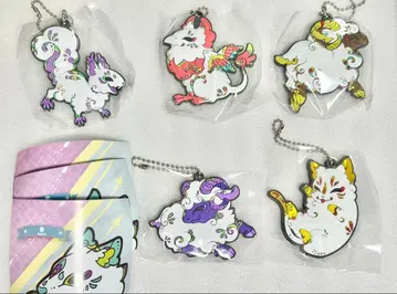 다이쿄야 모찌리케모노 러버 키체인 양 고양이  사자 다람쥐