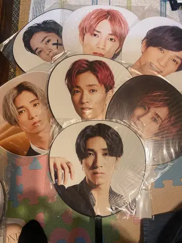 SixTONES 다나카 주리 부채 세트