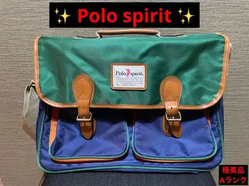 Polo spirit 남성용 초레어 컨디션 최상 빈티지 숄더백