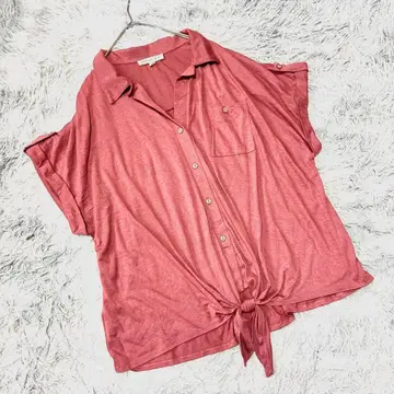 스키퍼 셔츠 (XL) 빅 사이즈 오피스 캐주얼 외출 페미닌