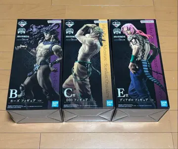 [ 미개봉 ] 제일복권 죠죠의 기묘한 모험 카즈 DIO 디아볼로 세트