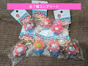 [레어] 산리오 미야쿠미야쿠 변신 마스코트 클리어 컬러 키링