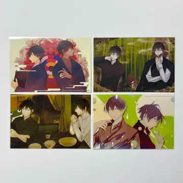 고서점 거리의 하시히메 타마모리 카와세 Cool-B 특전 엽서 4장