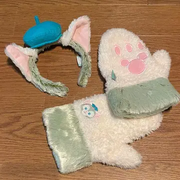 젤라토니 머리띠 장갑 세트