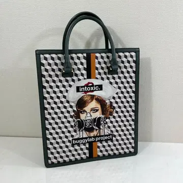 intoxic. 인톡시 토트백 그린