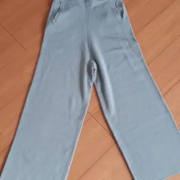 MARY QUANT 니트 팬츠 블루 계열 컬러 마리