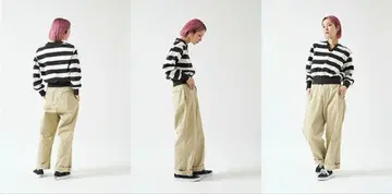 LENO 리노 스키퍼 셔츠 보더 스키퍼 셔츠