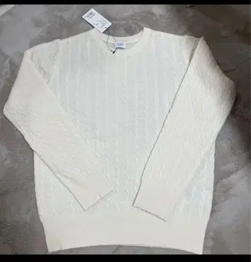 어반 리서치 도어스 울 혼방 케이블 컴팩트 니트 미사용