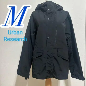 Urban Research ITEMS 블랙 블루종 M 캐주얼