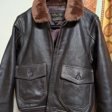 G-1 플라이트 재킷 브라운 36