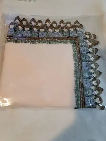 기모노 야마토 x 긴자와 레이스점 손수건 핑크 미개봉 새상품