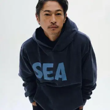 WIND AND SEA Sulfer Hoodie Navy 쿠보즈카 요스케