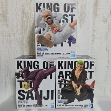 원피스 킹 오브 아티스트 루피 조로 상디 3종 세트
