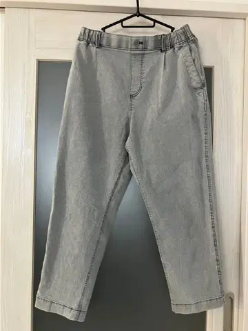 새상품급 nikoand - 니코앤드 스트레치 테이퍼드 팬츠 2 L 그레이