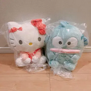 산리오 캐릭터즈 리본 앉아있는 인형 BIG 타입 1